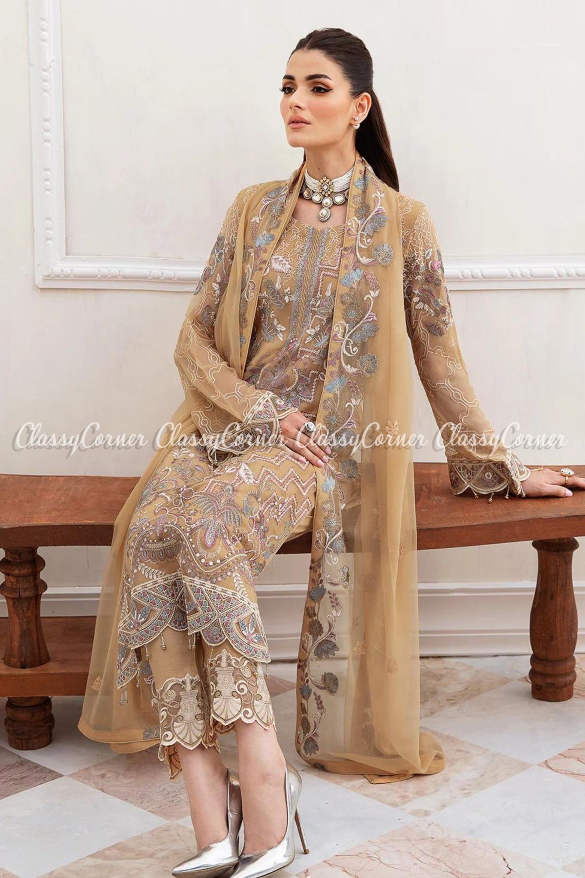 pakistani wedding party outfits