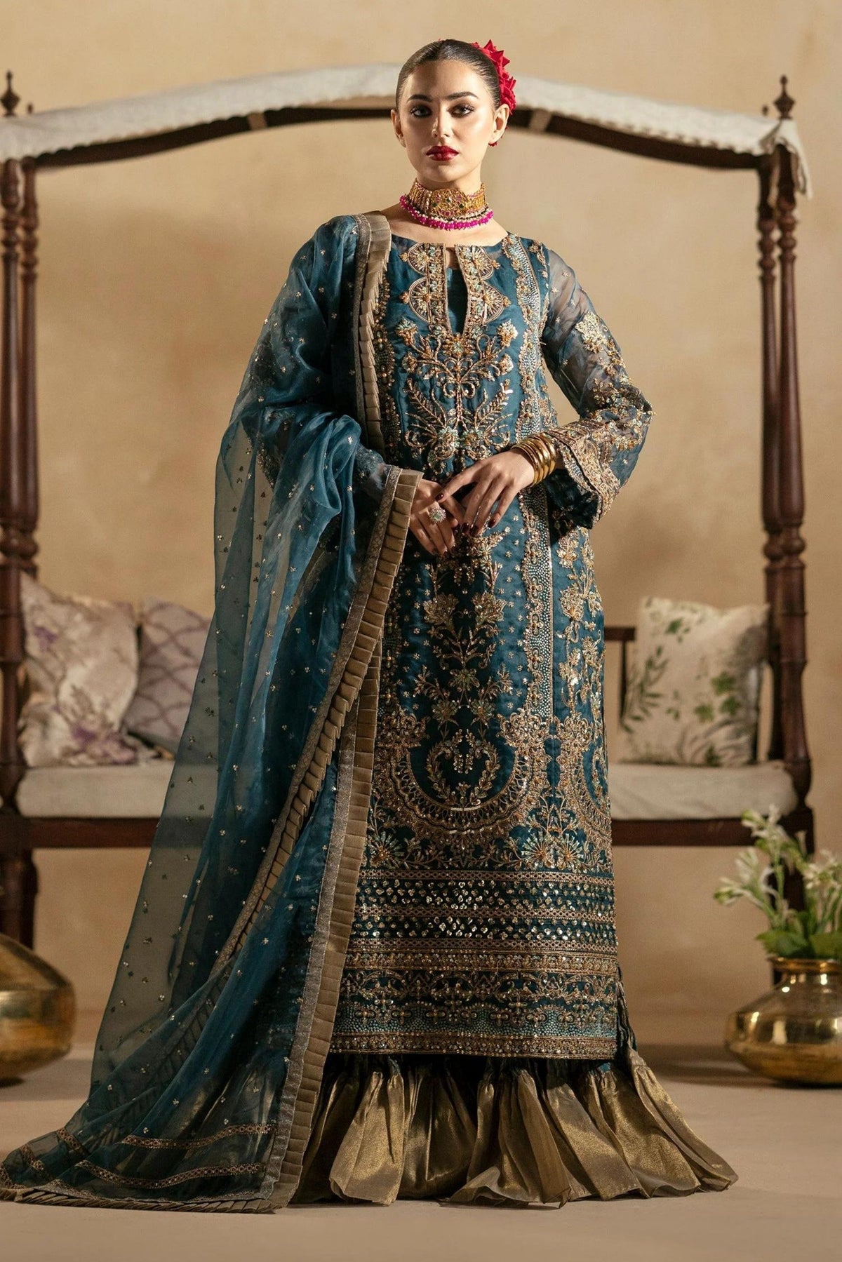 Pakistani Wedding Sharara Suits