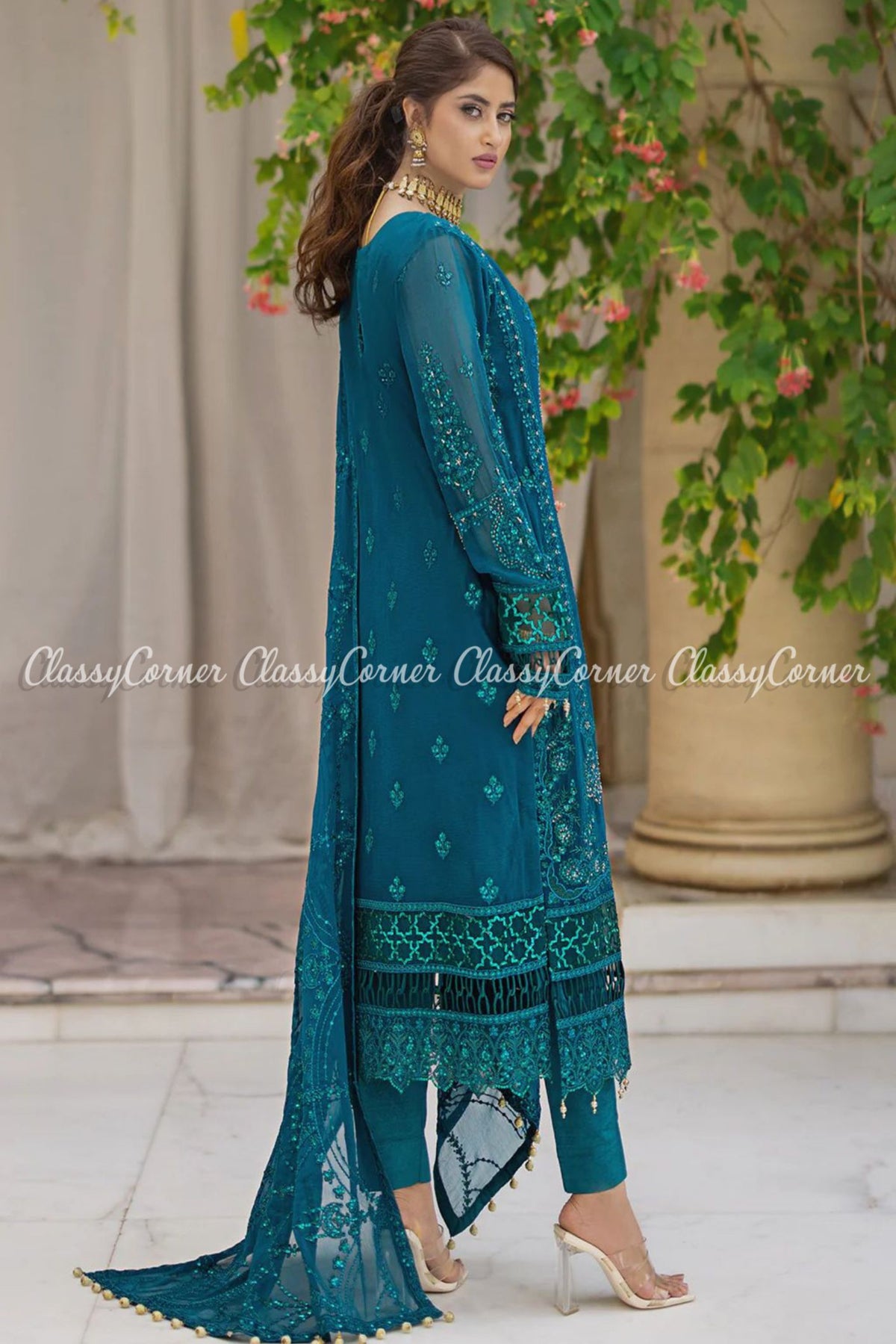 pakistani wedding party wear