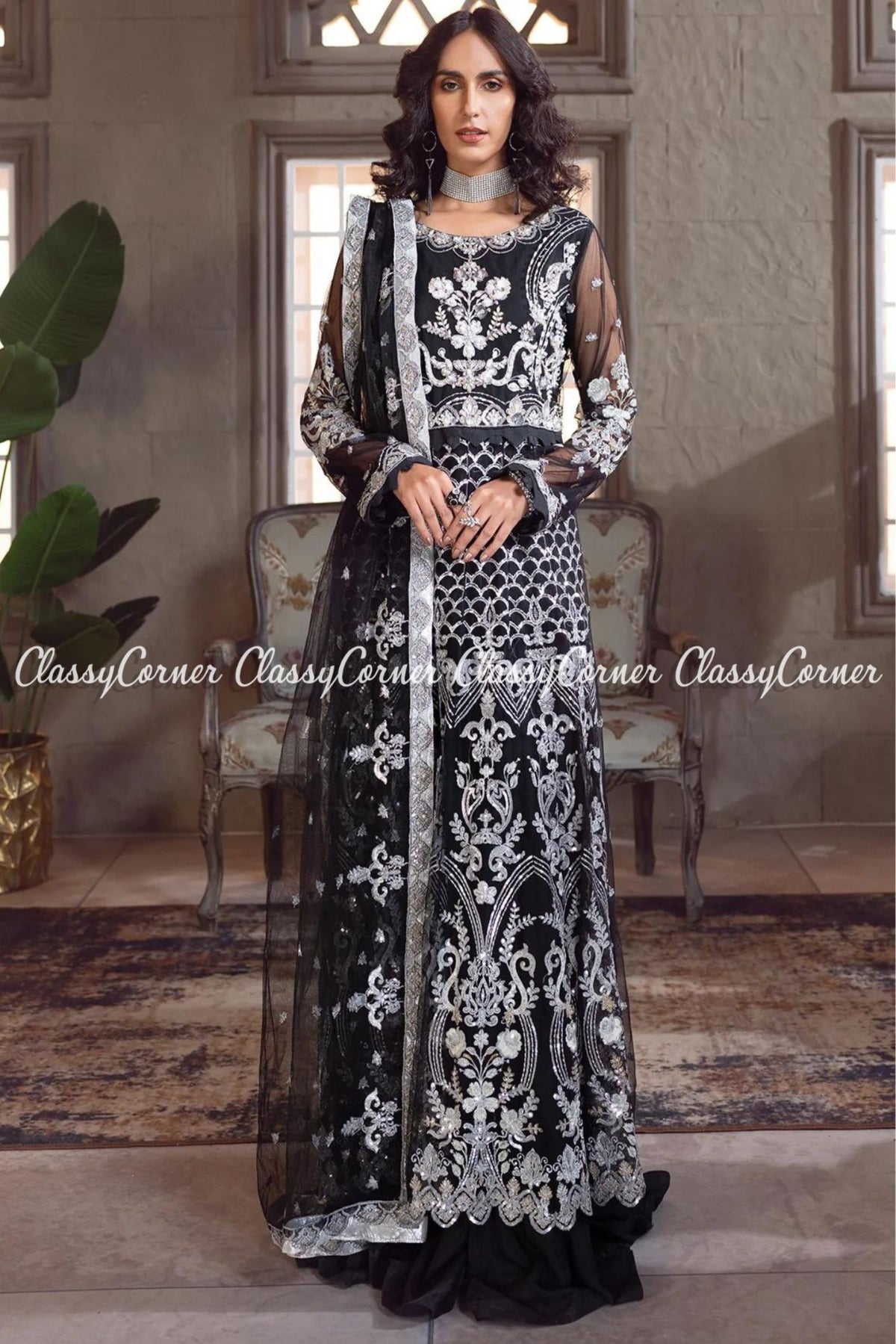 party dress for pakistani wedding