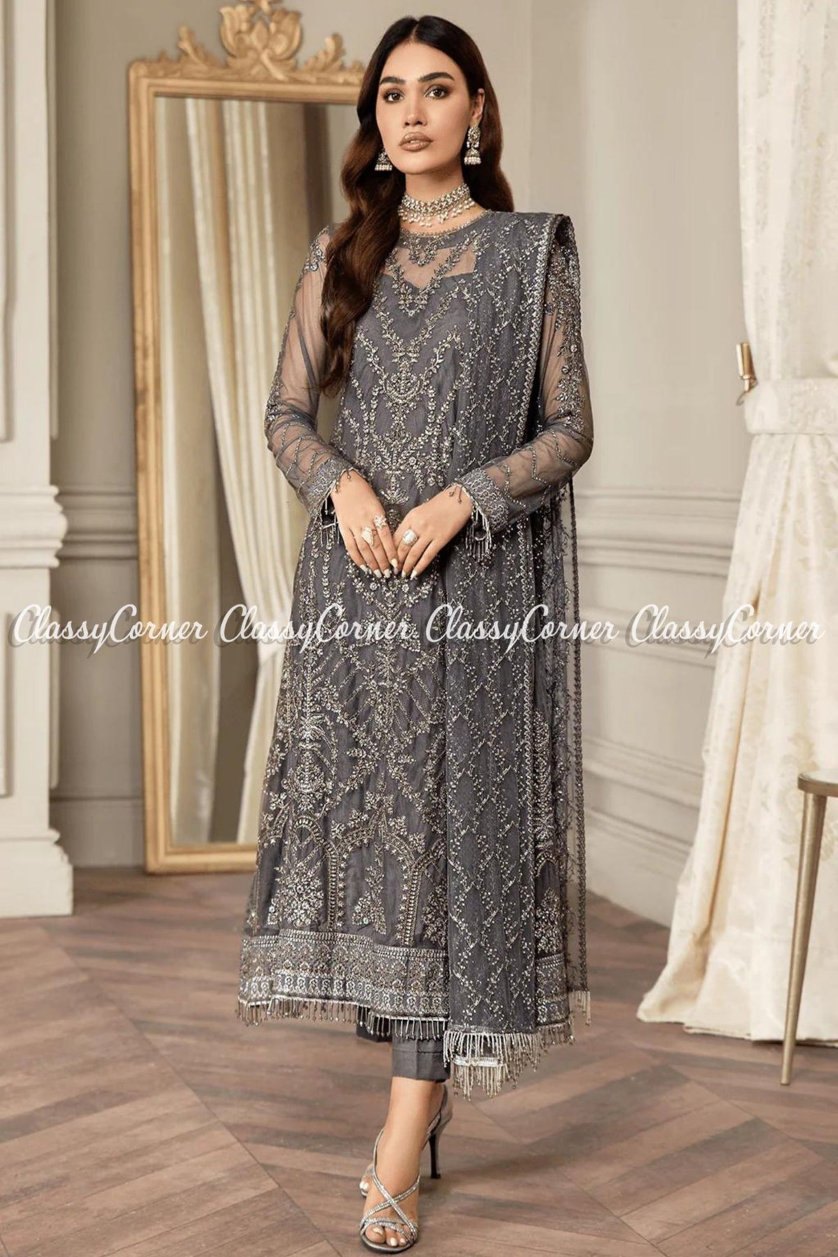 women&#39;s formal wear for pakistani wedding 