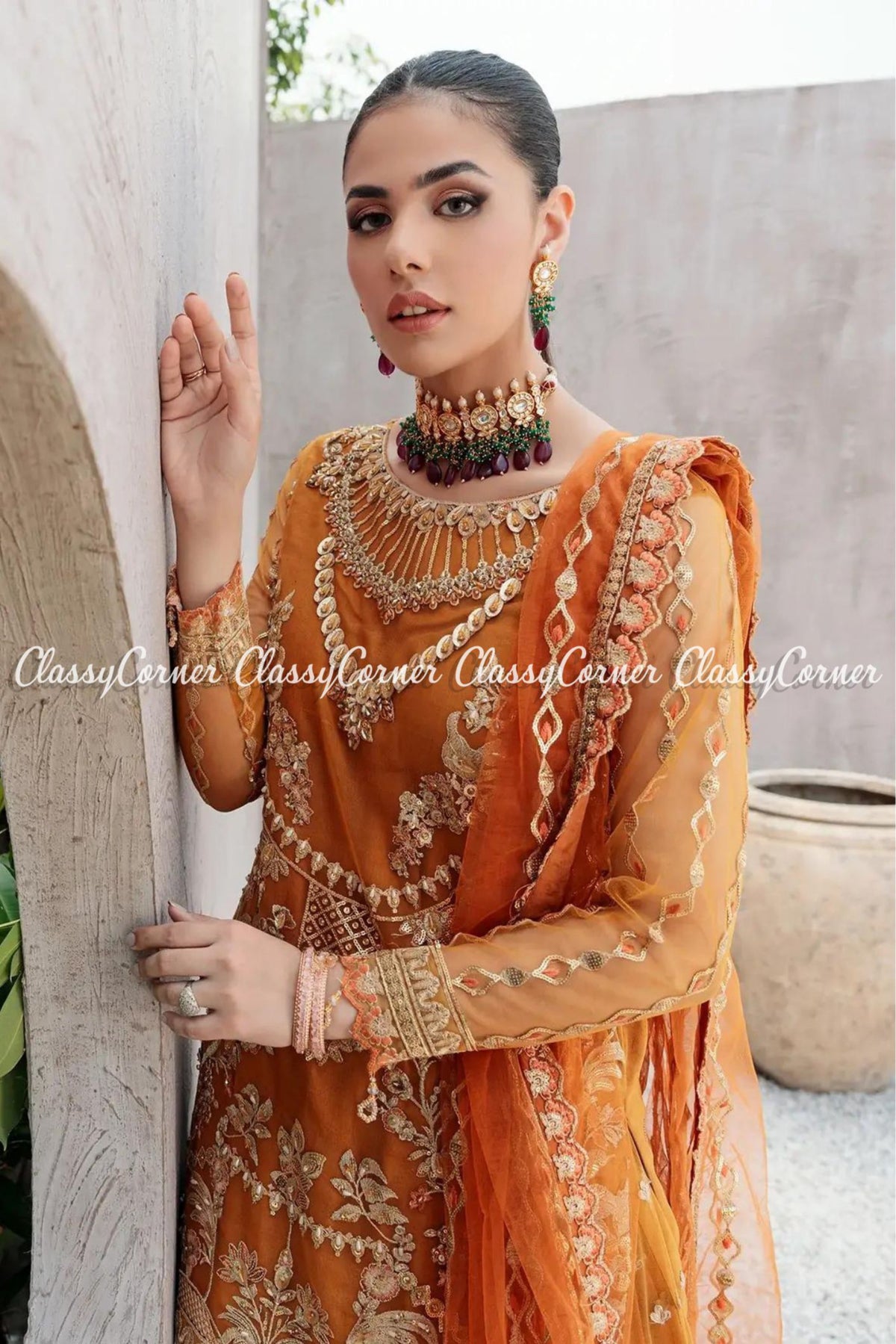 party dress for pakistani wedding