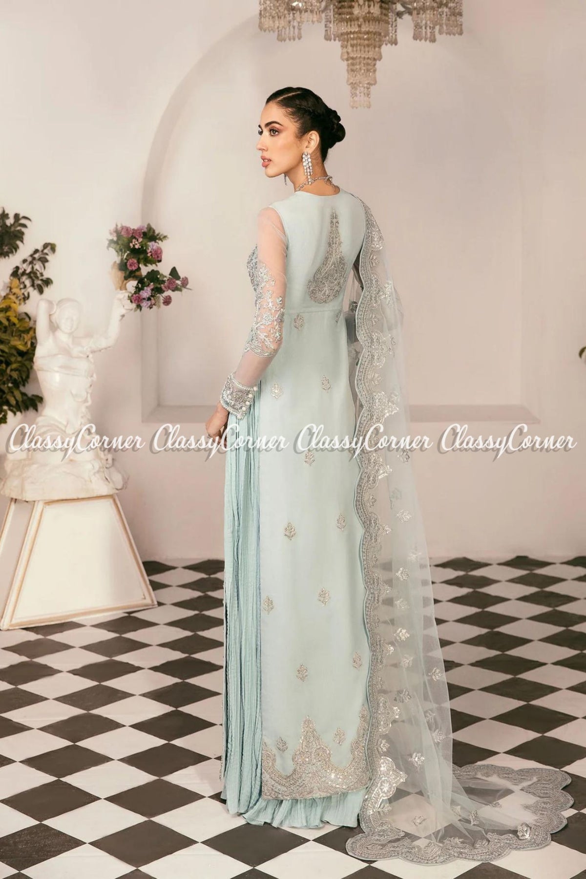 pakistani wedding gown